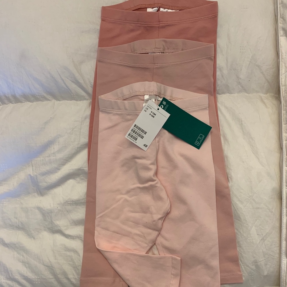 Set of 3 baby leggings